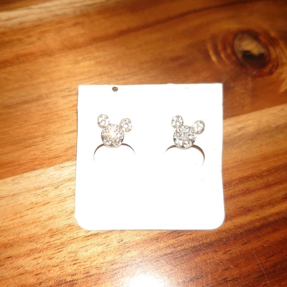 New 925 sterling silver mouse head earrings. - Picture 1 of 4